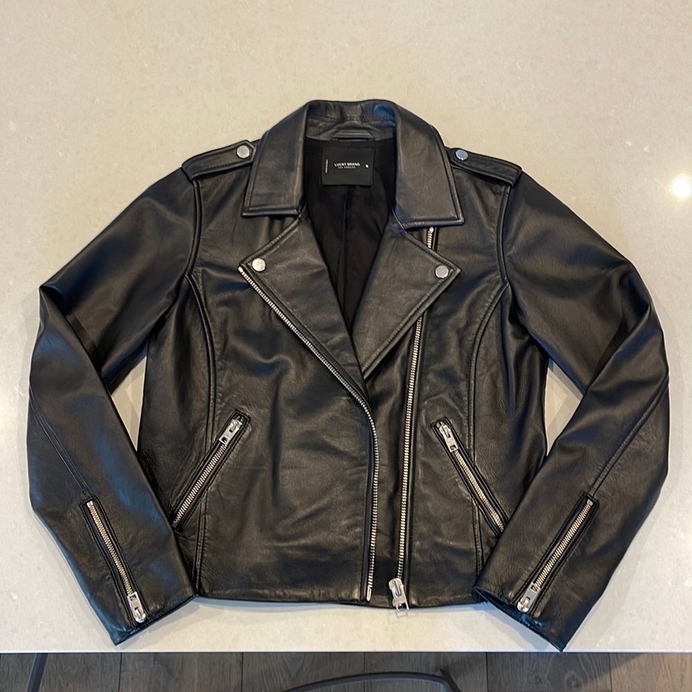 Lucky Brand Leather Jacket